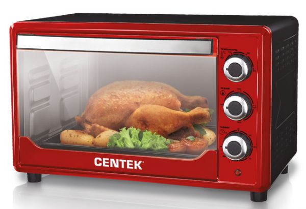 Мини-печь Centek CT-1530-36 красный