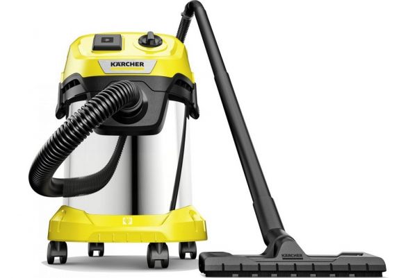 Пылесос Karcher WD 3 P S V-17/4/20 желтый